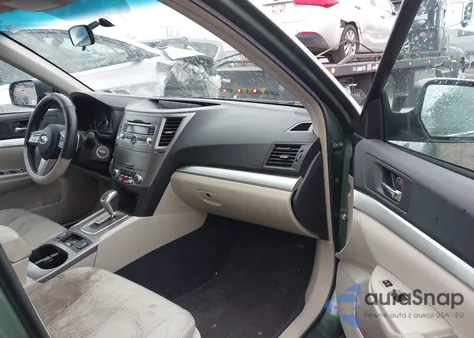 2010 Subaru Outback 2.5I Premium z USA, uszkodzony, nr VIN 4S4BRBCC9A3366731